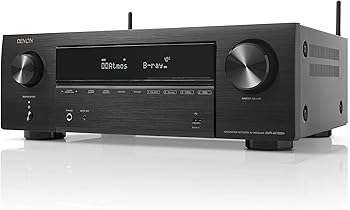 【中古】(人並み外れたに好いたらしい)デノン Denon AVR-X1700H AVサラウンド受信システム 7.2ch 8K Ultra 固定ディスク、HDR10+、eARC相応う/黒いこと AVR-X1700HK