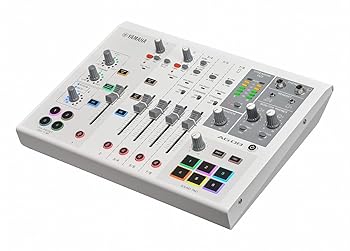 【中古】ヤマハ YAMAHA ライブストリーミングミキサー ライブ送達 8通信路 ボイスチェンジャー内蔵 白いこと AG08 W