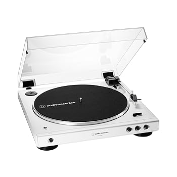 【中古】オーディオテクニカ AT-LP60XBT WW ワイヤレス ベルトドライブ ターンテーブル/レコードプレーヤー/Bluetooth対応/ホワイトモデル 直販モデル