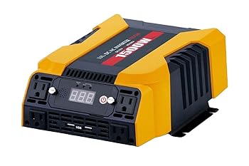 【中古】(非常に良い)BAL ( 大橋産業 ) DC/ACインバーター 矩形波 DC12V車専用 定格出力:1500W 2807
