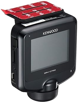 【中古】KENWOOD(ケンウッド) 前後左右360度撮影対応ドライブレコーダー DRV-C750 GPS 駐車監視録画対応 シガープラグコード(3.5m) microSDHCカード(32GB