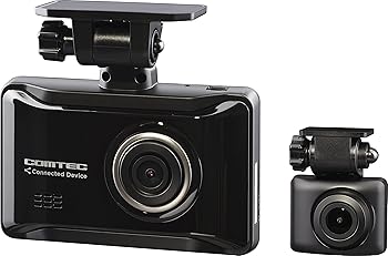 【中古】コムテック 車用 前後2カメラ ドライブレコーダー ZDR058 通信型モデル 4G LTE通信機能搭載 前後200万画素 FullHD GPS搭載 後続車両接近お知らせ