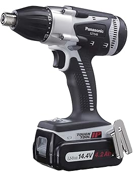 【中古】パナソニック(Panasonic) インパクトドライバー 充電式 マルチインパクト 14.4V グレー EZ7548LS2S-H
