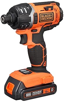 【中古】ブラックアンドデッカー(BLACK+DECKER) 18V インパクトドライバー EXI18