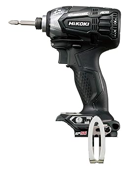 【中古】(非常に良い)HiKOKI(ハイコーキ) 18V コードレス インパクトドライバー 充電式 ブラック 蓄電池・充電器別売り WH18DDL2(NN) 本体のみ