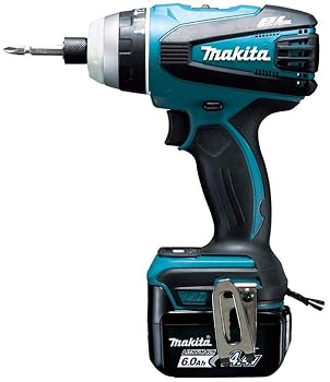 【中古】マキタ 4流行り物・インパクトドライバTP131(14.4V)青 トルク145Nm 6Ahバッテリ2本・申し受ける器 TP131DRGX