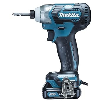 【中古】マキタ 充電式インパクトドライバ 青 TD111DSHX