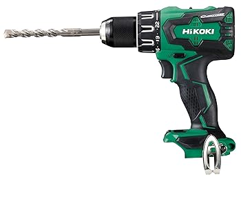 【中古】HiKOKI(ハイコーキ) 旧HiKOKI(ハイコーキ) 18V コードレス振りまわすドライバドリル 申し受ける式 乾電池、申し受ける器別売り 本体のみ DV18DBSL(NN)