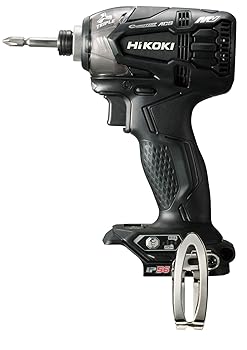 【中古】(非常に良い)HiKOKI(ハイコーキ) コードレスインパクトドライバ 36V マルチボルト 充電式 ブラック ※純正梱包箱付 蓄電池、充電器、ケース、ビット別売り WH｜GoodLifeStore