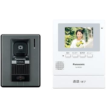 【中古】パナソニック(Panasonic) テレビドアホン (ワット数吊りひも式) VL-SE30KL