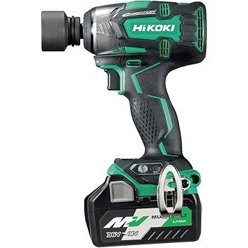 【中古】HiKOKI(ハイコーキ) コードレスインパクトレンチ マルチ雄捩子続きもの 防じん・耐水手合い 最大限度トルク280N・m WR18DBDL2(2LXPK) 手っとり早い申し受ける器