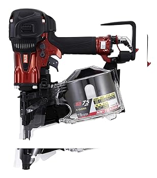 【中古】マックス(MAX) 高圧コイルネイラ HN-75N3(D)-R マイスターレッド