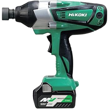 【中古】(非常に良い)HiKOKI(ハイコーキ) コードレスインパクトレンチ マルチボルトシリーズ 最大トルク420N・m 急速充電器 WR18DSHL(2LXPK)｜GoodLifeStore