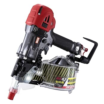 【中古】マックス MAX 高圧スーパーネイラ 型枠用 65粍 HN-65FW1