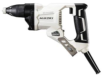 【中古】(非常に良い)HiKOKI(ハイコーキ) ボード用ドライバ AC100V ブラシレスモーター 多板クラッチ搭載 ドライウォールねじ4mm 本体色:ホワイト W4SE2(W)|GoodLifeStore