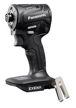【中古】(非常に良い)パナソニック(Panasonic) 充電インパクトドライバー EXENA 本体のみ (ケース/充電器/電池パック 別売) デュアル(14.4V/18V対応)+BRAIN 電子クラ｜GoodLifeStore