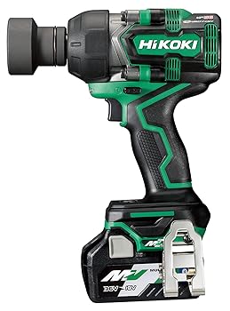 【中古】(人並み外れたに好いたらしい)HiKOKI (ハイコーキ) 36V コードレス 差しひびき鍵 真四角運転19粍 オート立ちふさがる役立つこと 聯絡適用業務相応う Bluetooth積み上げる独居室×2個 申し受ける器 ケ