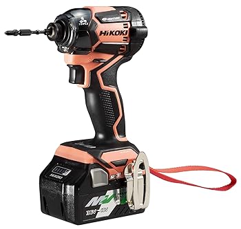 【中古】(人並み外れたに好いたらしい)HiKOKI(ハイコーキ) 36V インパクトドライバ 台数押さえる生み出すこと色 コーラル石ころ Bluetooth積み上げる乾電池2個・申し受ける器・容れもの・押さえる色つや一皿 WH