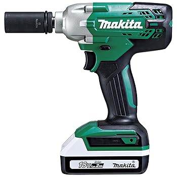 【中古】(非常に良い)マキタ(Makita) 充電式インパクトレンチ 18V2Ah バッテリ・充電器 MTW001DSA