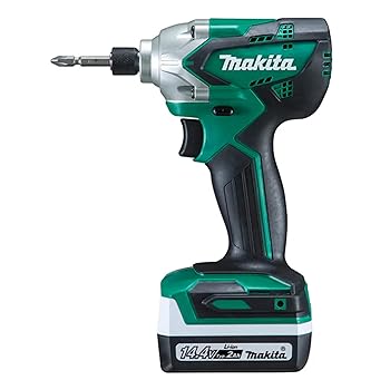 【中古】(非常に良い)マキタ 14.4V 充電式インパクトドライバ MTD001DWA 1台