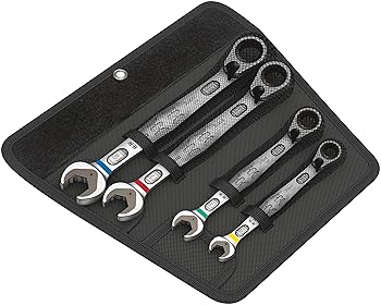 【中古】Wera(ヴェラ) 05020090001| Joker コンビネーションラチェットレンチセット スイッチレバー 4点セット 【日本正規輸入品】