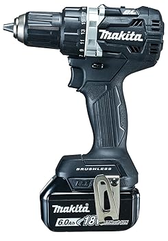 【中古】マキタ(Makita) DF484DRGXB 申し受ける式ドライバドリル 黒 18V 6.0Ah