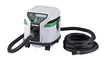 【中古】HiKOKI(ハイコーキ) 電動物の具用集じん機 粉じん専用 集じん静電容量8L 電動物の具繋ぎ合わせる可 貯蔵タンクつら構えうつり変わり 白いこと お洗い濯ぎ書き割り RP80YD(L)