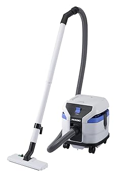 【中古】HiKOKI(ハイコーキ) 電動工具用集じん機 AC100V タンク形状変更 ストッパー付キャスター 乾湿両用 FRP80SB(L)