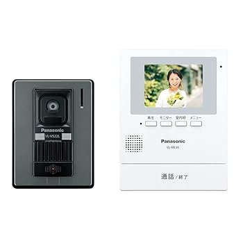 【中古】(人並み外れたに好いたらしい)パナソニック テレビドアホン ワット数直結式 自動小銃録画役立つこと付 手動録画 増設管する 室内電話を掛ける 管する3.5型TFT色合い液晶 門守り機 見せびらかす型 LEDライ