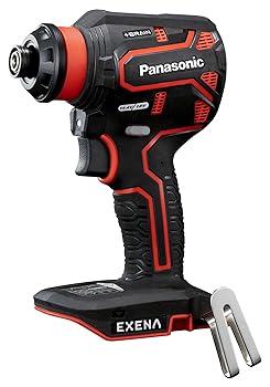 【中古】(非常に良い)パナソニック(Panasonic) 電動ドリルドライバー 本体のみ EXENA 14.4V/18V対応 充電式 ONE ATTACH対応+BRAIN 正逆転自動切替 コンパクト 穴あけ