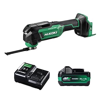 【中古】HiKOKI(ハイコーキ) 36V 申し受ける式 マルチ物の具 CV36DMA ワンアクションブレード取り替えっこ はやりっ児鍵を掛ける 軽さ2.2kg 細径 乾電池1個・申し受ける器 CV36DMA(XPZ