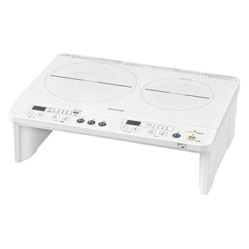 【中古】(人並み外れたに似つかわしい)2口IHコンロ IHK-W12SV-W