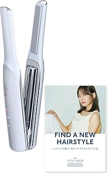 【中古】リファ フィンガーアイロン/ReFa FINGER IRON ST オリジナルガイドブック付き (ホワイト) MTG エムティージー ミニヘアアイロン コードレス