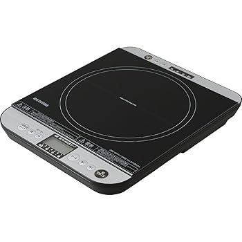 【中古】アイリスオーヤマ(IRIS OHYAMA) IHコンロ 1口 IHクッキングヒーター 液晶付き 1400W 両側操作パネル 卓上 7段階火力調整 ブラック IHC-T61-B｜GoodLifeStore 12,608円