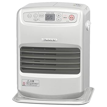 【中古】(非常に良い)ダイニチ (Dainichi) 石油ファンヒーター(木造7畳まで/コンクリート9畳まで) Sタイプ ライトシルバー FW-25S-S｜GoodLifeStore