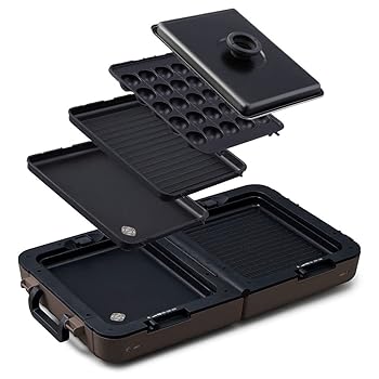 【中古】アイリスオーヤマ 両面ホットプレートワイド KDPOL-W31-T ダークブラウン|GoodLifeStore