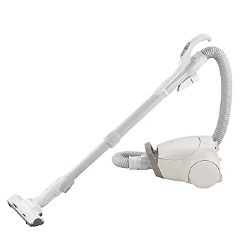 【中古】(非常に良い)パナソニック 紙パック式掃除機 エアダストキャッチャー 軽量 本体2.9kg ベージュ MC-PJ21A-C