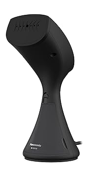 【中古】(非常に良い)パナソニック 衣類スチーマー スチーム専用 大容量タイプ マットブラック NI-GS410-MB｜GoodLifeStore
