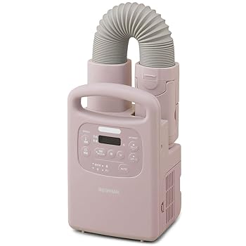 【中古】(非常に良い)アイリスオーヤマ(IRIS OHYAMA) 布団乾燥機 ふとん乾燥機 ダニ退治 カラリエ 温風機能 マット不要 カラリエColors FK-RC3-P ピンク