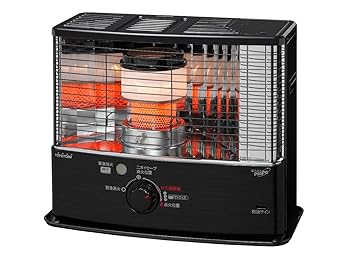 【中古】トヨトミ 石油ストーブ ダブルクリーン (木造10畳まで/コンクリート13畳まで) 日本製 ブラック HRC-W3624(B) 28,665円