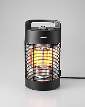 【中古】屋外使用可能 防水 遠赤外線ヒーター ヤケドしにくい特殊加工付【家庭用】HEAT-L-A69B（防護網が開かない限定モデル） (通常モデル)｜GoodLifeStore