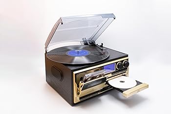 【中古】レトロサウンド オールインワン・レコード・プレーヤー AR-01G 5565-049