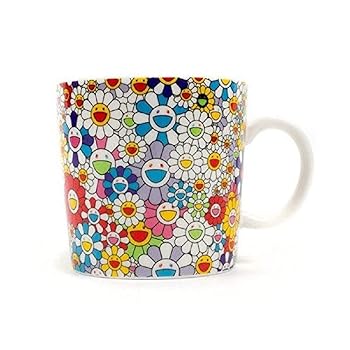 【中古】(非常に良い)村上隆 お花マグカップ マルチフラワー｜GoodLifeStore