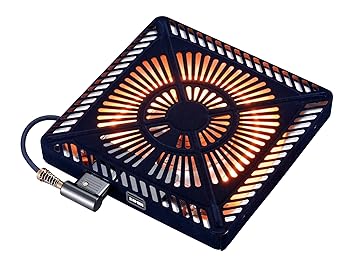 【中古】(非常に良い)メトロ こたつ用取替えヒーター U字型ハロゲンヒーター 手元温度コントロール式 MHU-601E(K) ブラック