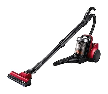【中古】日立 掃除機 パワかる サイクロン式 本体日本製 軽量ボディ 自走式 CV-SP300H R ルビーレッド
