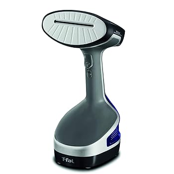 【中古】(非常に良い)ティファール パワフル連続スチーム 平均約18g/分 衣類スチーマー 専用モデル 「アクセススチーム ブラック」 立ち上がり約40秒 スチームアイロ
