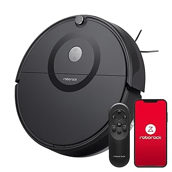 【中古】ロボット掃除機 ロボロック E5 黒 水拭き マッピング 強力吸引 自動充電 アプリ操作 200分連続稼働 落下防止|GoodLifeStore