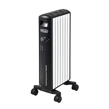 【中古】(非常に良い)マルチダイナミックヒーター Wi-Fiモデル 900W 6～8畳 アプリ操作 デジタル式+オートアダプティブテクノロジー ブラック デロンギ MDHAA09WIFI-B｜GoodLifeStore 43,325円