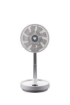 【中古】(非常に良い)Airdog The Fan portable White サーキュレーター扇風機 サーキュレーター 扇風機 最大約24時間連続運転 12段階の風速調整 超微風 アウトドア キ