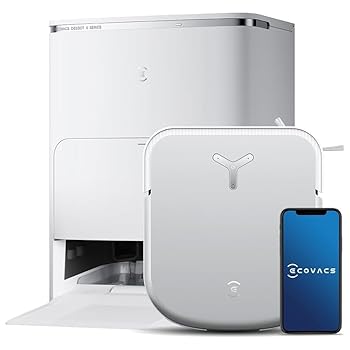 【中古】(人並み外れたに好いたらしい)ECOVACS エコバックス 自動人形掃き出す機 自動小銃掃き出す機 DEEBOT X2 OMNI DEX86 白いこと×しろがね色